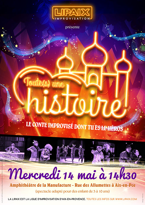 Toute(s) une histoire : le conte improvisé dont tu es le héros